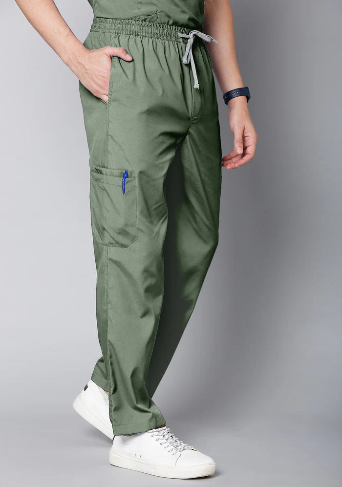 Men's Scrubs - Classic Color Olive