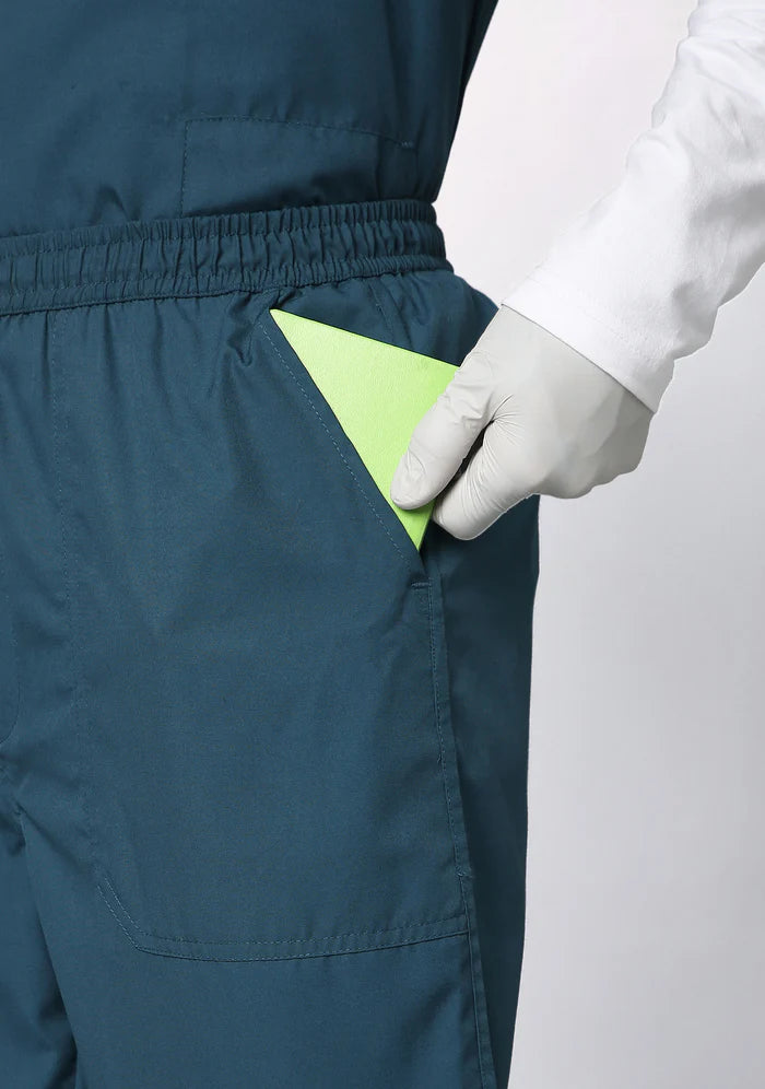 Men's Scrubs - Classic Forest Green