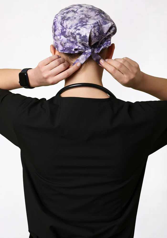 Scrub Cap - Color Plum Noir