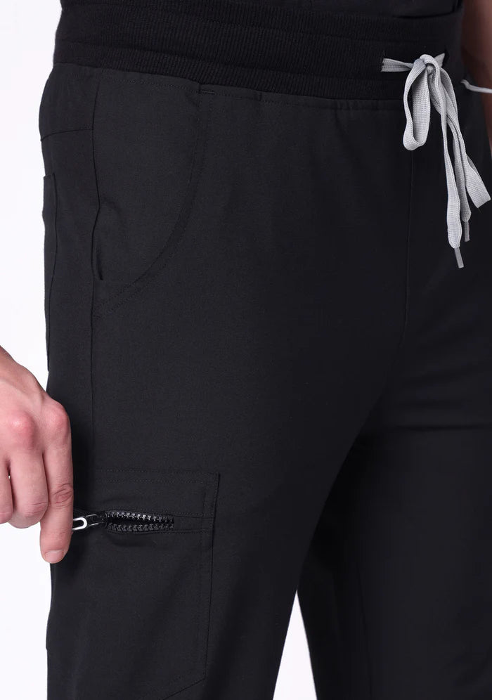 Men's Scrubs - Flex 4 Jogger Color Black