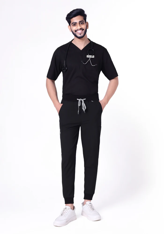 Men's Scrubs - Flex 4 Jogger Color Black