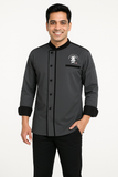 DuoEdge Chef Coat - Color Dark Grey