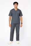 Men's Scrubs - Classic Color Steel Grey