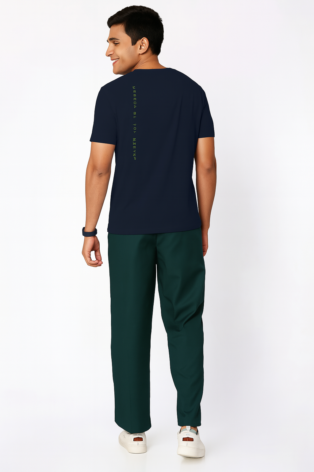 Men's Underscrubs Half Sleeves - Color Navy