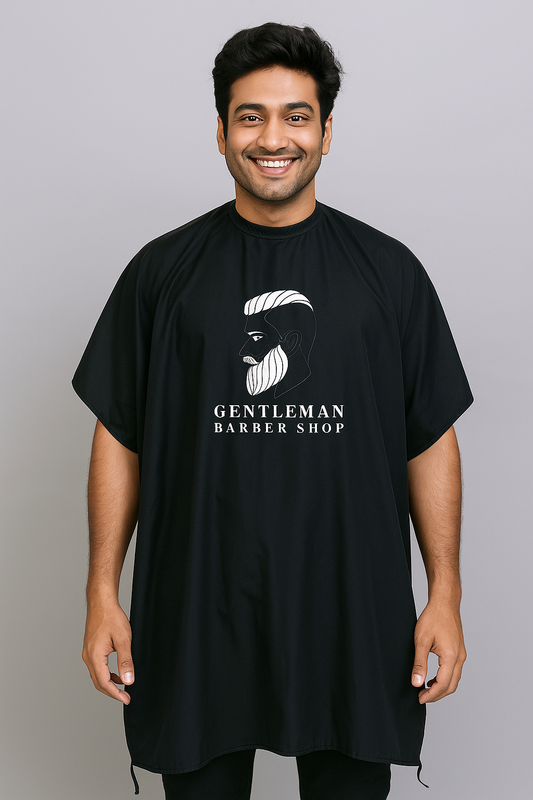 Beard Shaving Aprons - Color Black