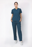 Women's Scrubs - Flex4 V-Neck Active Color Forest Green