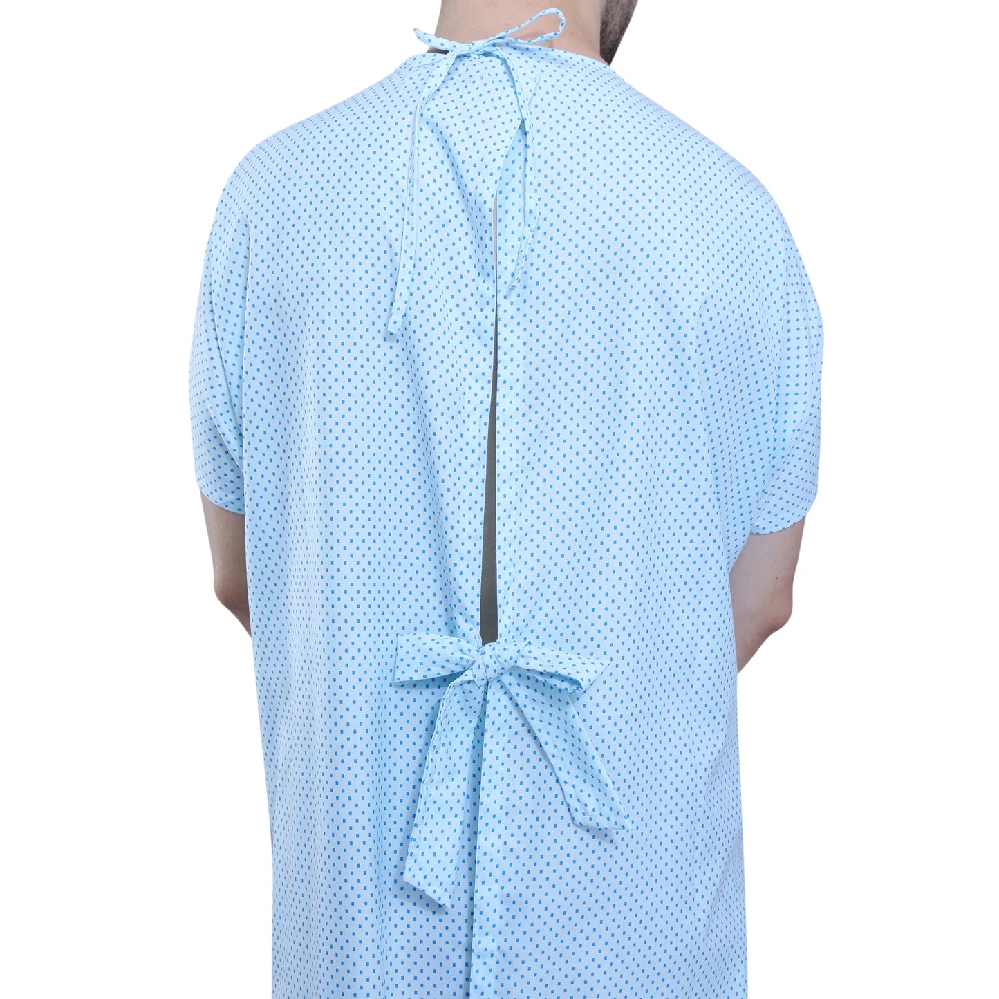Patient Gowns Blue Dots