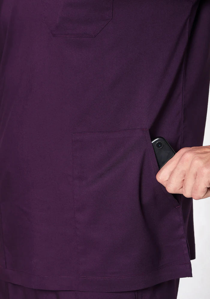 Men's Scrubs - Flex2 Color Wine
