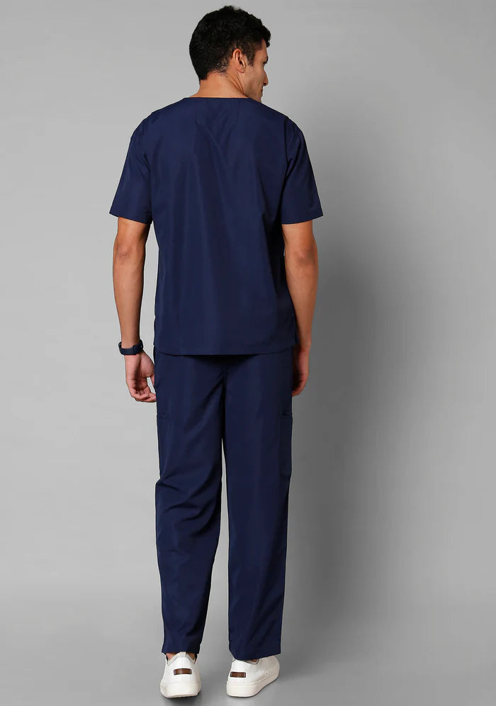 Men's Scrubs - Classic Color Navy
