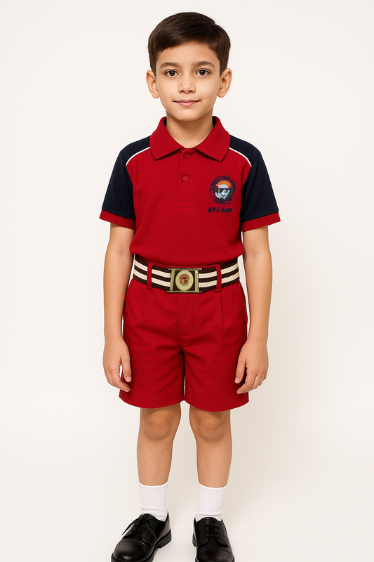 House T-shirt (Solid Color) - Color Red