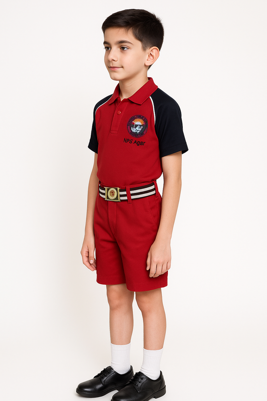 House T-shirt (Solid Color) - Color Red