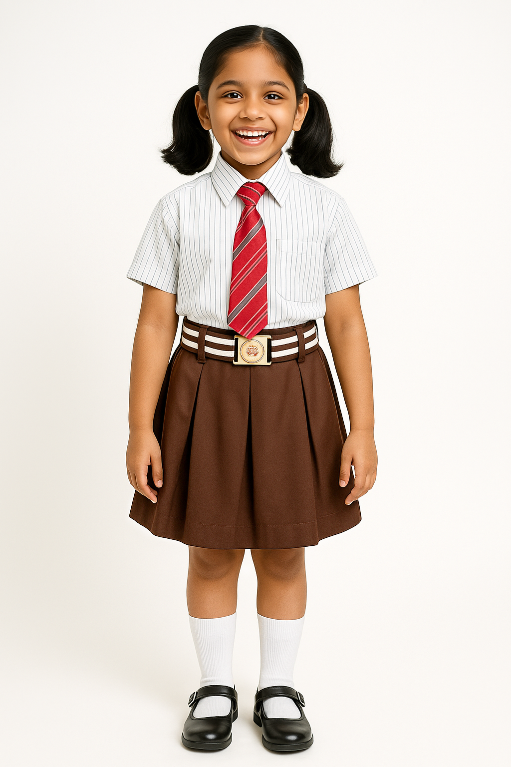 Skirt - Color Brown