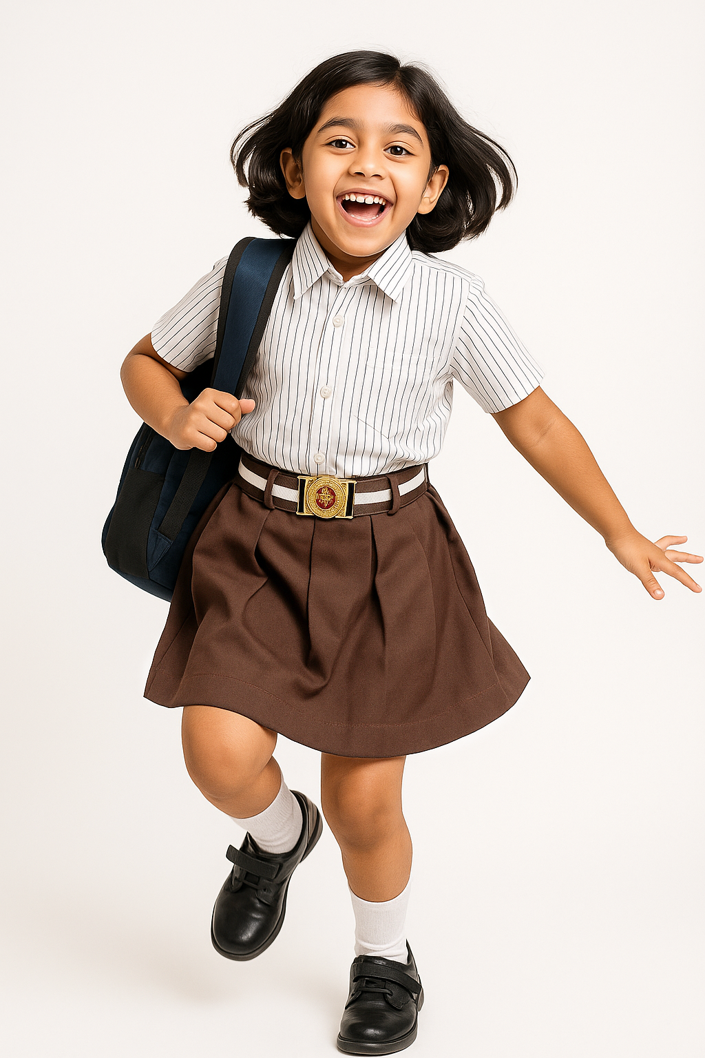 Skirt - Color Brown