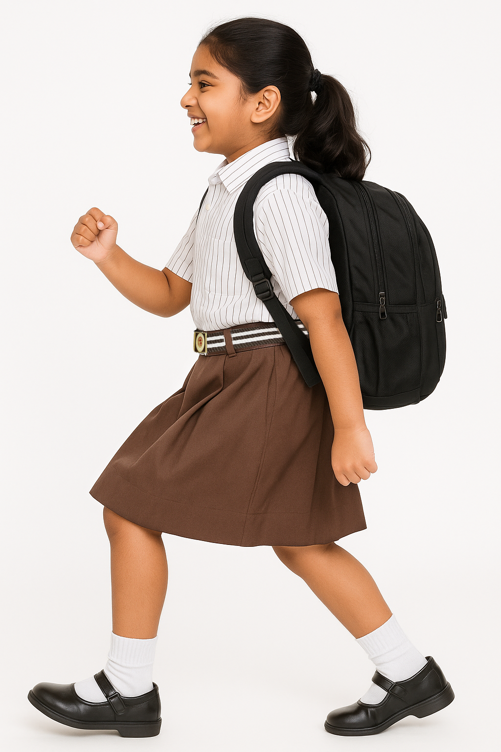Skirt - Color Brown