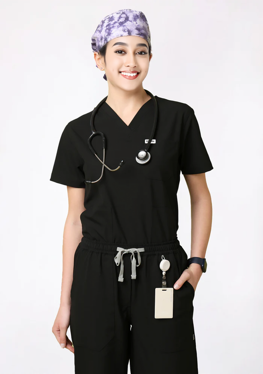 Scrub Cap - Color Plum Noir