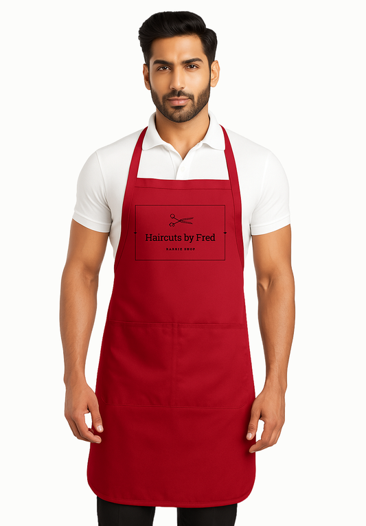 Stylist Salon Aprons - Color Red