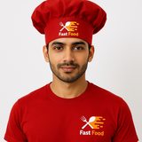 Classic Chef Hat - Color Red