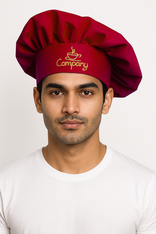 Personalized Chef Hats - Color Red