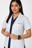 Women's Lab Coat Apron - Short Length/Sleeve