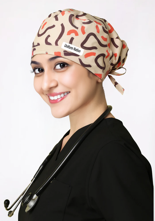 Scrub Cap - Color Sugar Spin