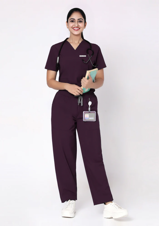Women's Scrubs - Flex2 Color Wine