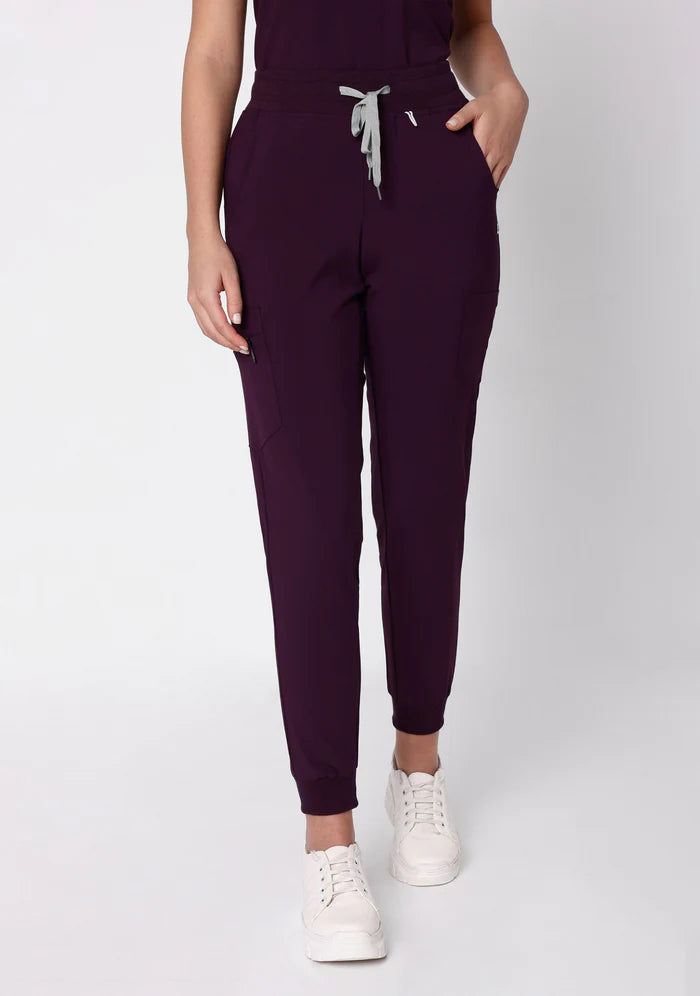 Women's Scrubs - Flex 4 Jogger Color Wine