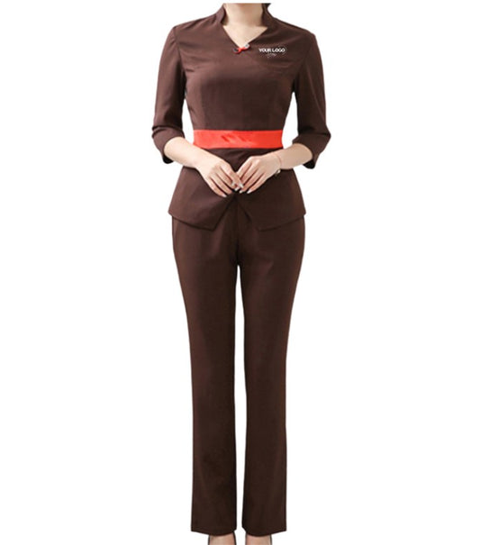 Stylist Comfort Fit Set (2 Piece) - Color Brown
