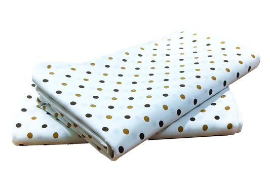 Bedsheets - Color Brown Dots
