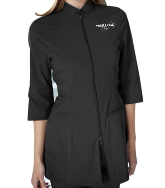 Salon Style Tunic - Color Black