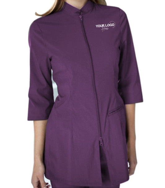 Salon Style Tunic - Color Purple