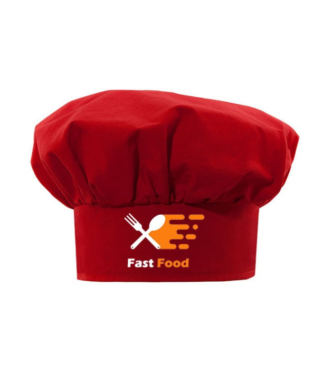 Classic Chef Hat - Color Red