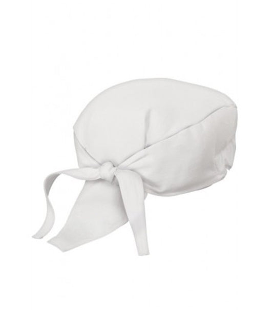Wrap Chef Cap - Color White