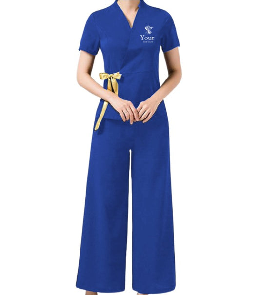 Stylist Pro Spa Uniform (2 Piece) - Color Royal Blue