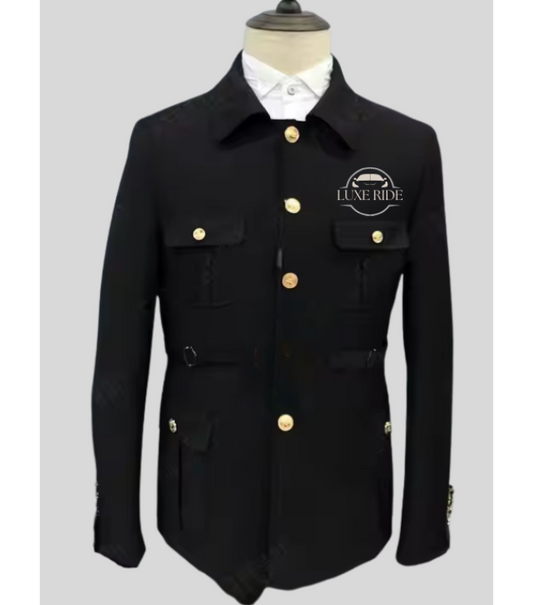 PrimeSafari Elite Top Driver Uniforms - Color Black