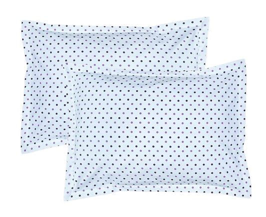 Pillow Covers - Color Purple Dots