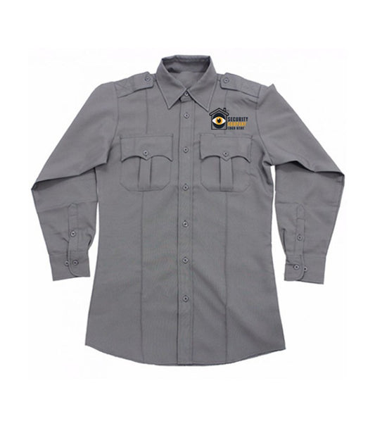 SecureStyle Polo Security Guard Shirt - Color Grey
