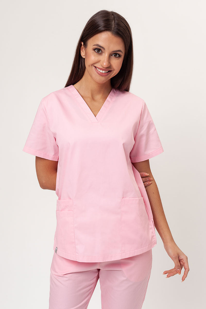 Hot Pink Color Hospital Uniforms