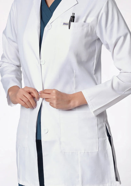 Women's Lab Coat Apron - Long Length Long Sleeve