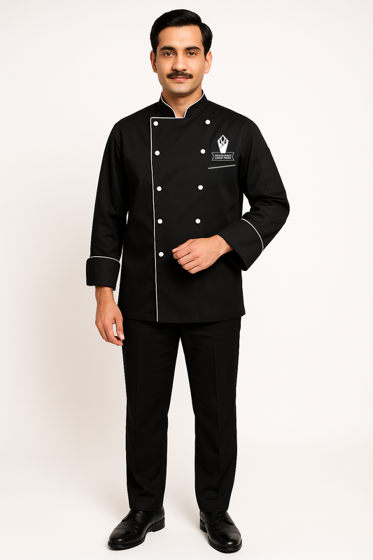 DoubleCrest Coat - Color Black