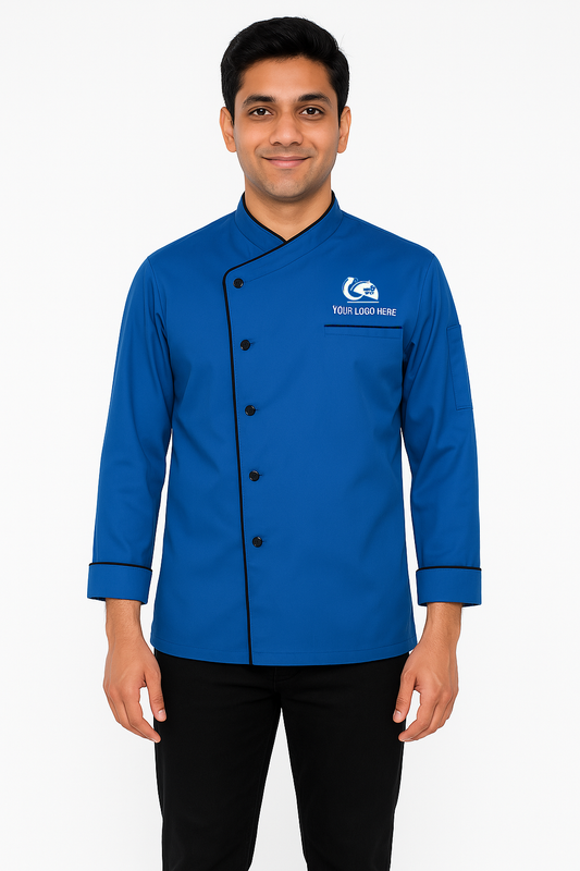 FoldCuff Luxe Coat - Color Polo Blue