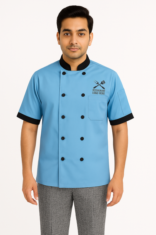StyleSlice Coat - Color Light Blue