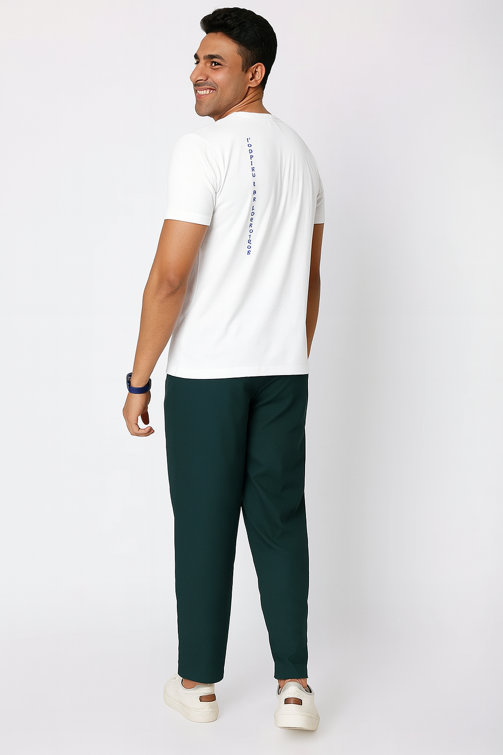 Men's Underscrubs Half Sleeves - Color White