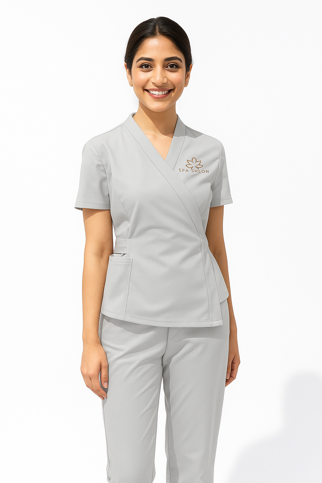 Beauty Workwear Belted Style