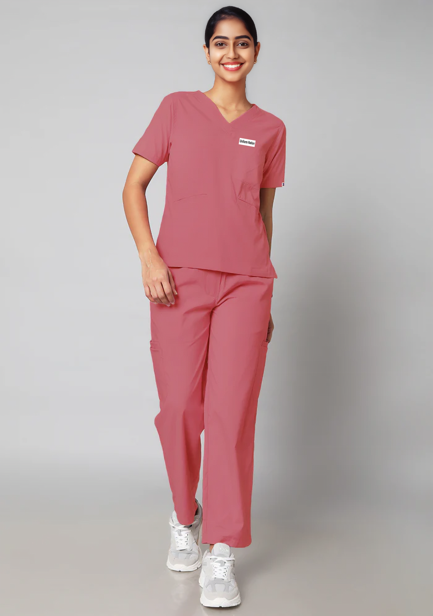 Mauve Color Hospital Uniforms
