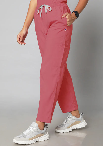Women's Scrubs - Classic 10 Pockets Color Mauve