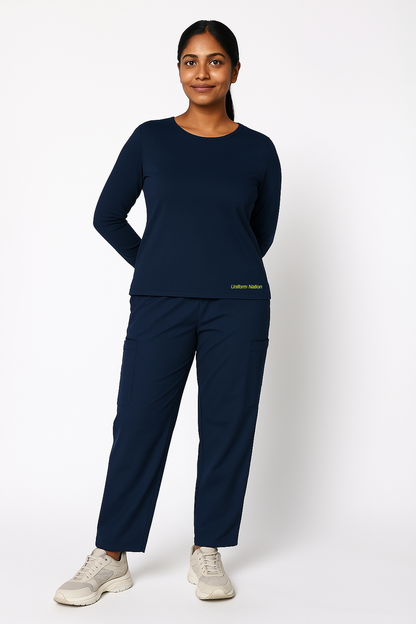 Women's Underscrubs - Color Navy