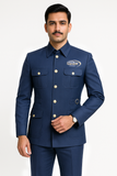 EliteVoyage Safari Suit Driver Uniforms - Color Navy Blue