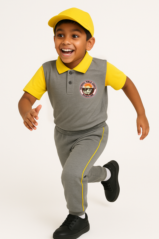 House T-shirt (Grey Base) - Color Yellow