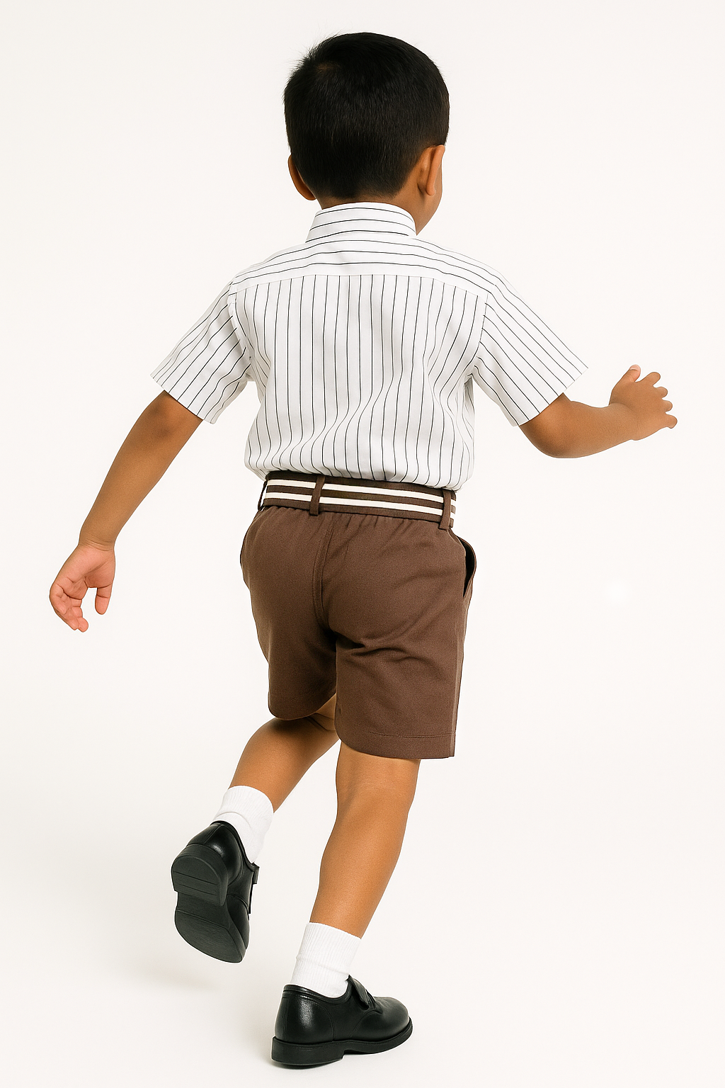 Half Pants - Color Brown