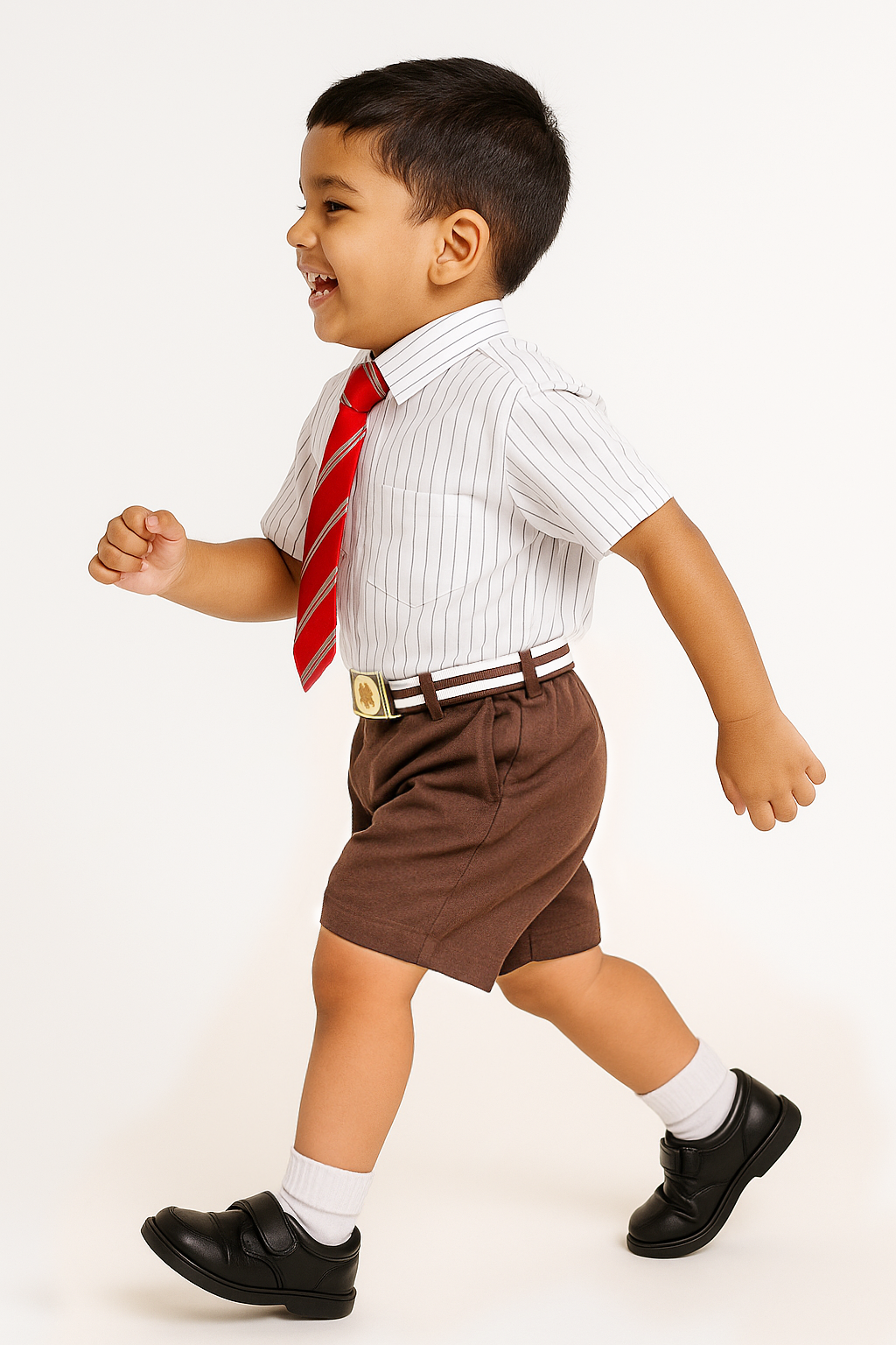 Half Pants - Color Brown